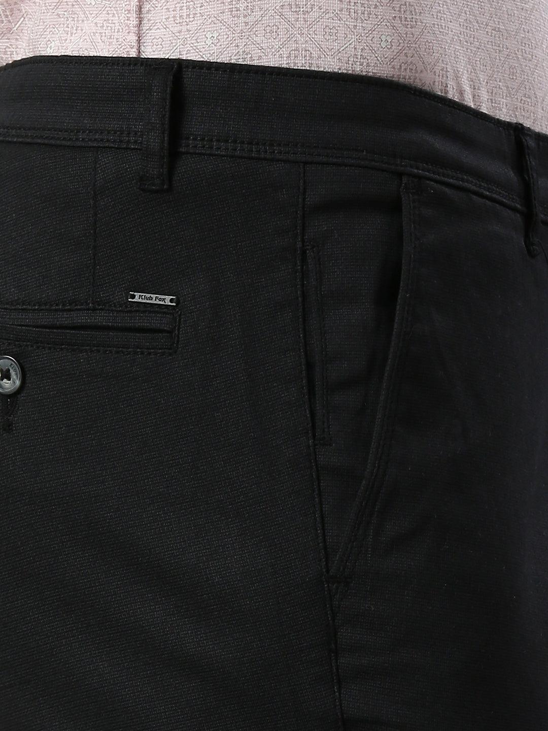 Charcoal Grey Narrow Chino Pants - Image 4