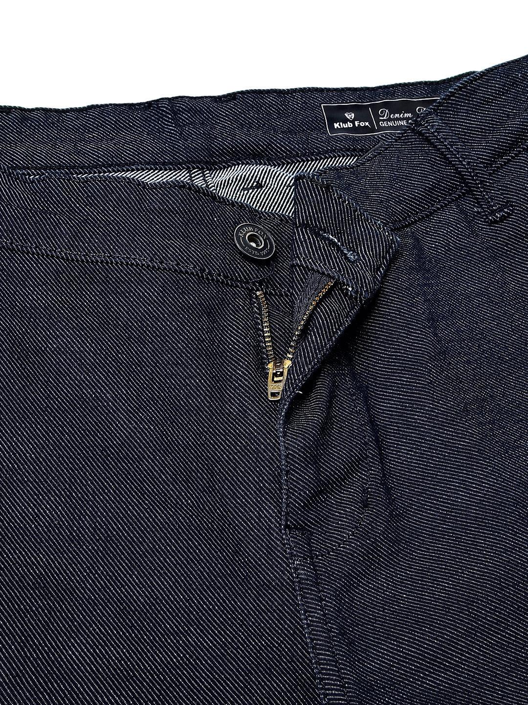 Stretchable Stone Grey Denim Cargo - Image 4