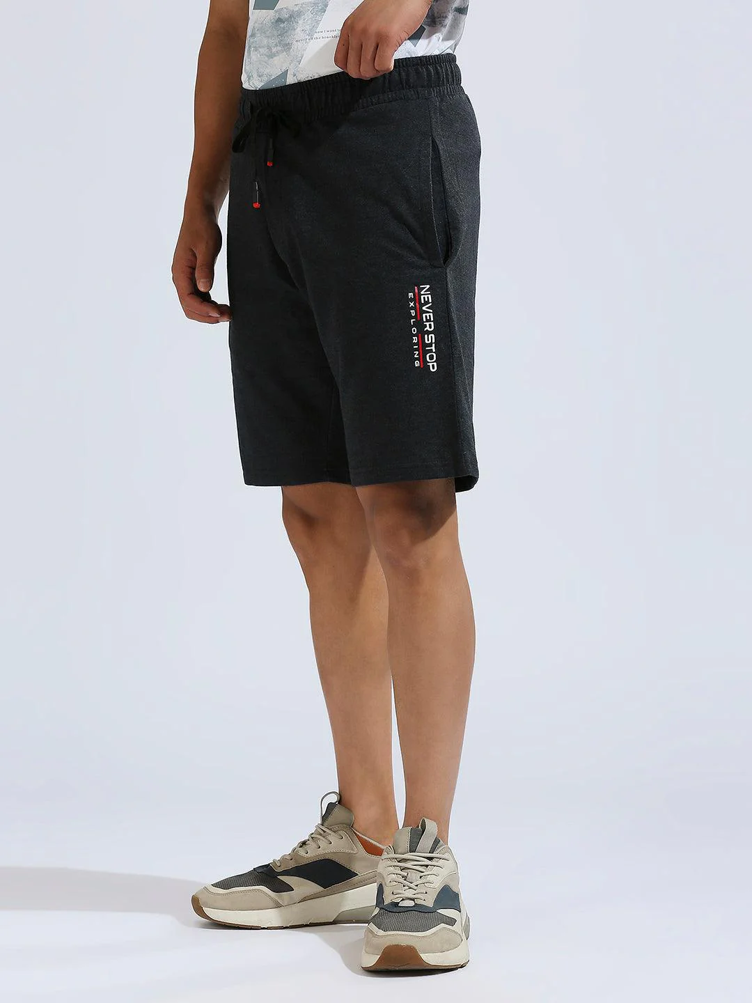 Zip Pocket Peacock Shorts - Image 5