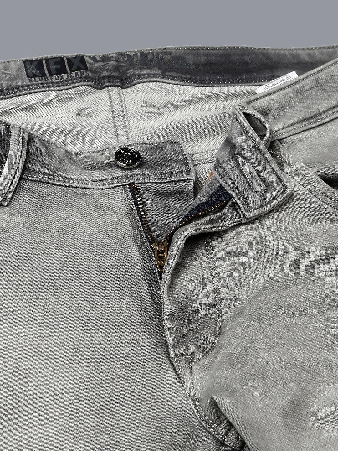 Mist Grey Cloud Skinny Fit Jeans - Image 5