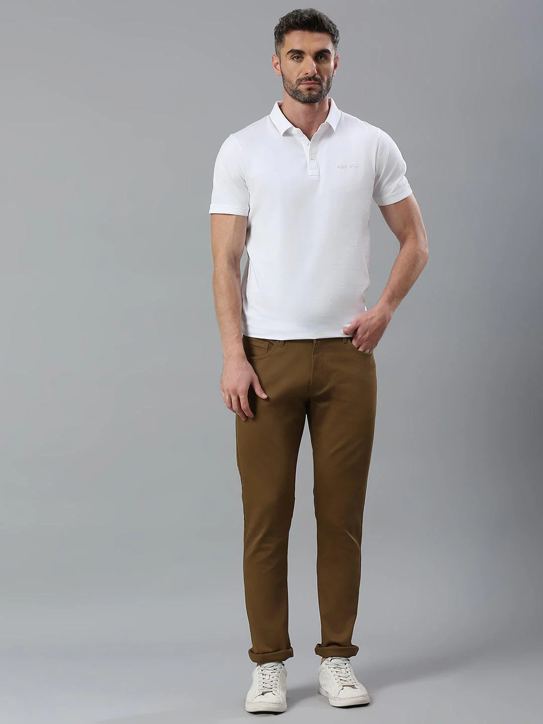 Stretchable Chocolate Brown Jeans - Image 7