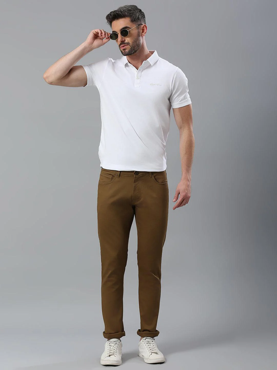 Stretchable Chocolate Brown Jeans - Image 8