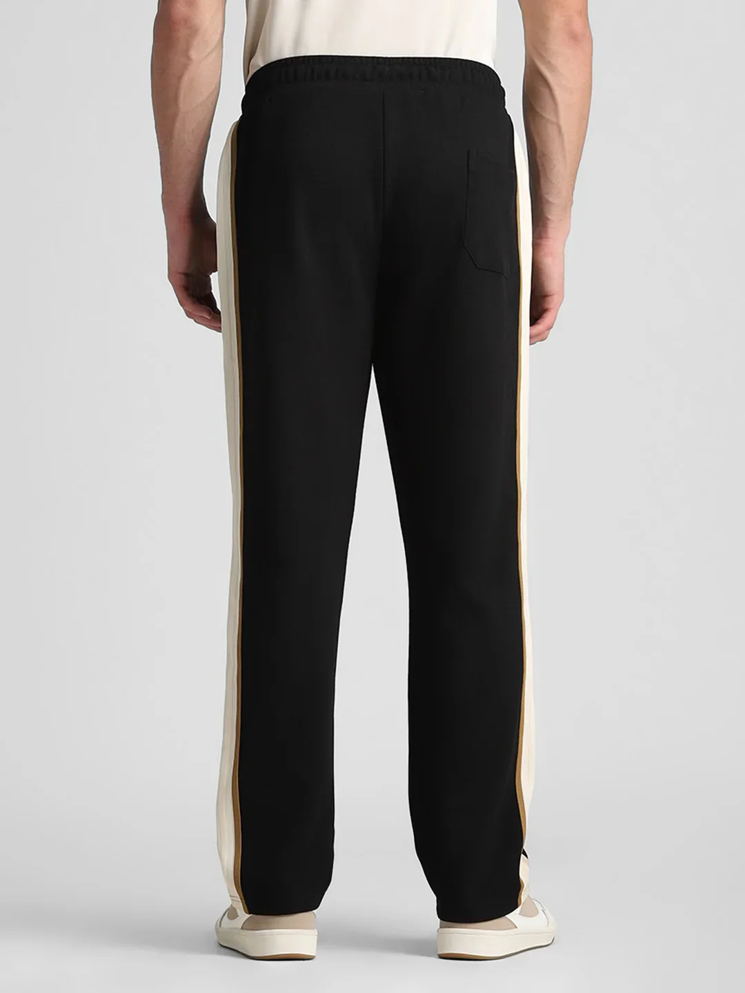 Black Side Striped Joggers - Image 5