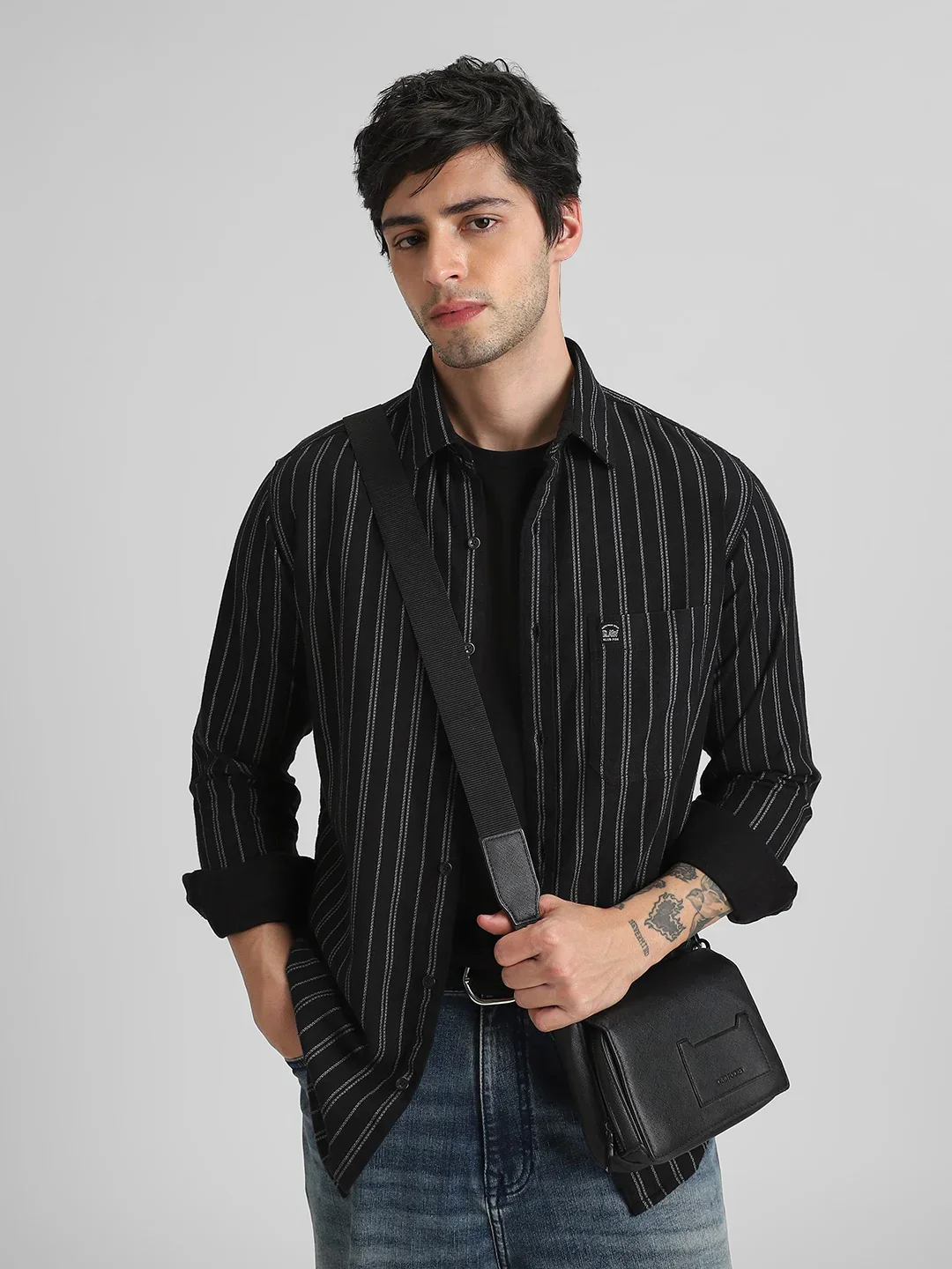 Black Striped Shirt - Image 6