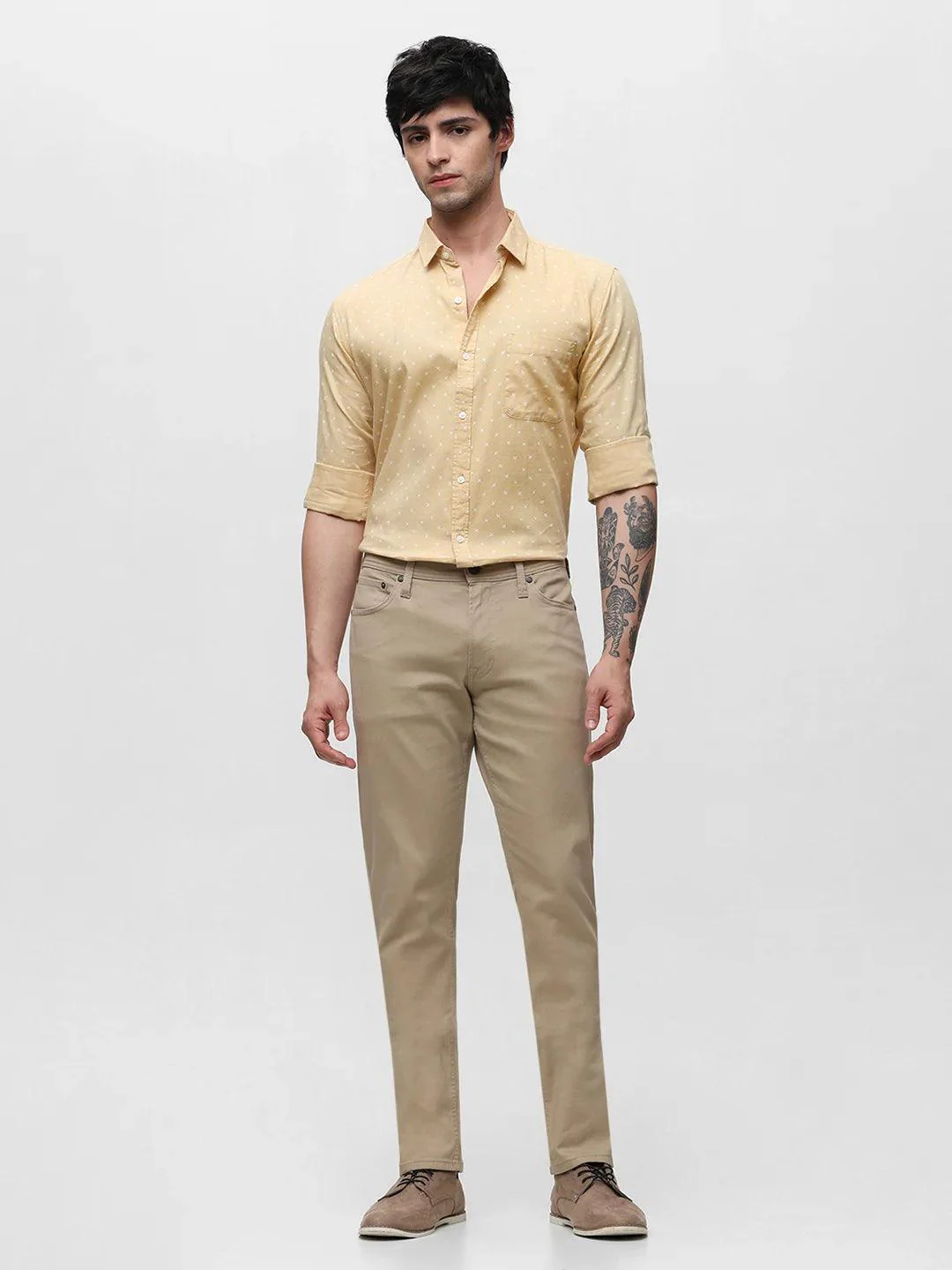 Yellow Printed Shirt - Image 6