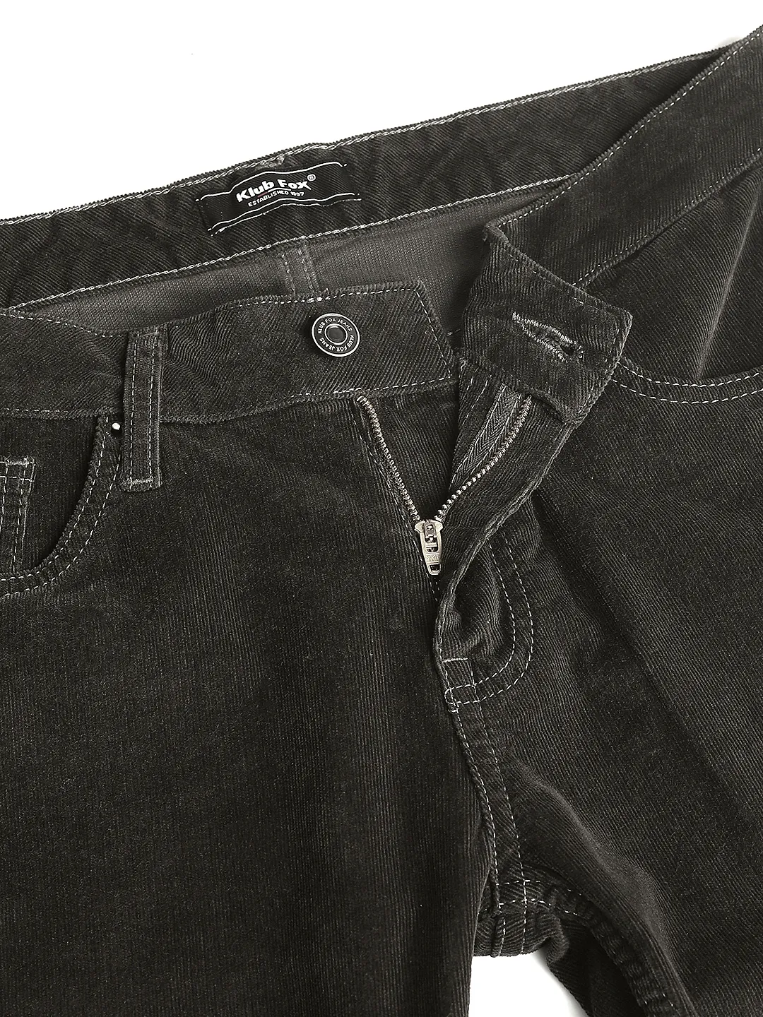 Olive Corduroy Trouser - Image 6