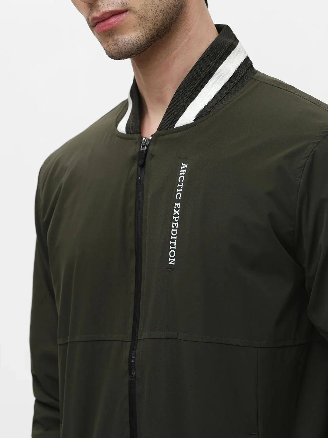 Olive Warm Premium Jacket - Image 4