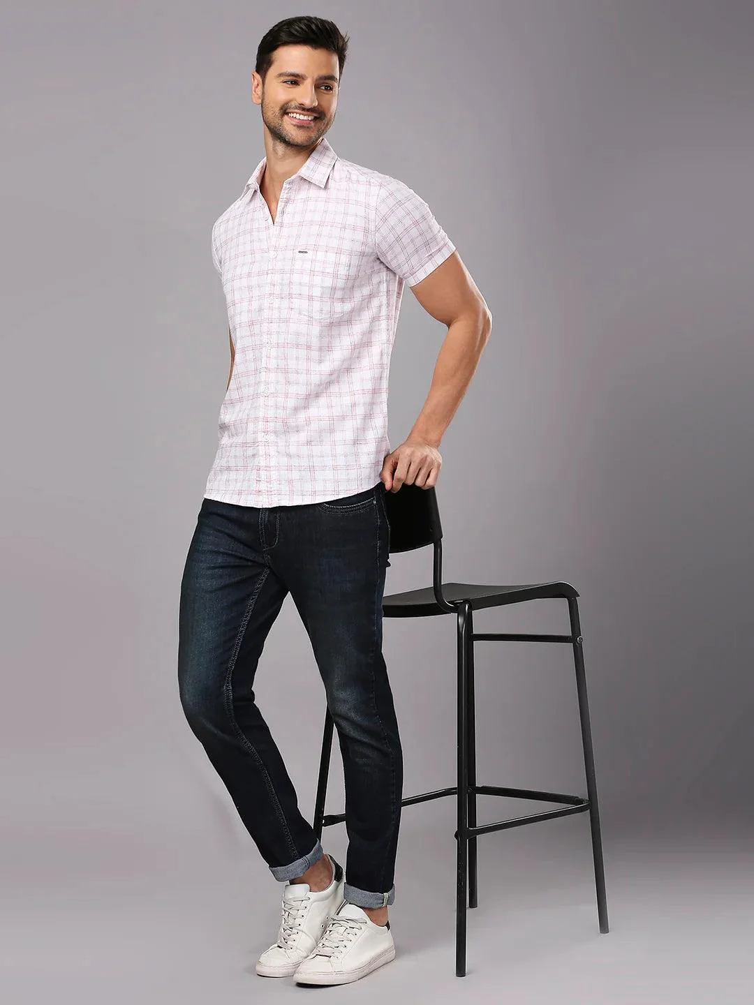 Red White Checkered Shirt - Image 7