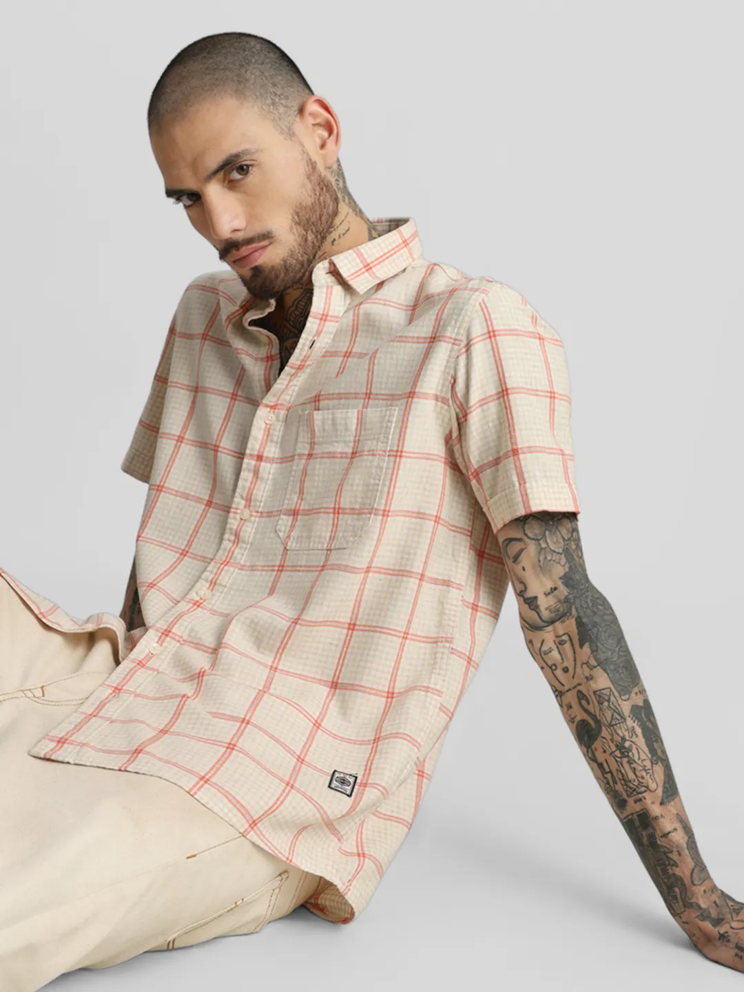 Red Checkered Shirt - Image 3