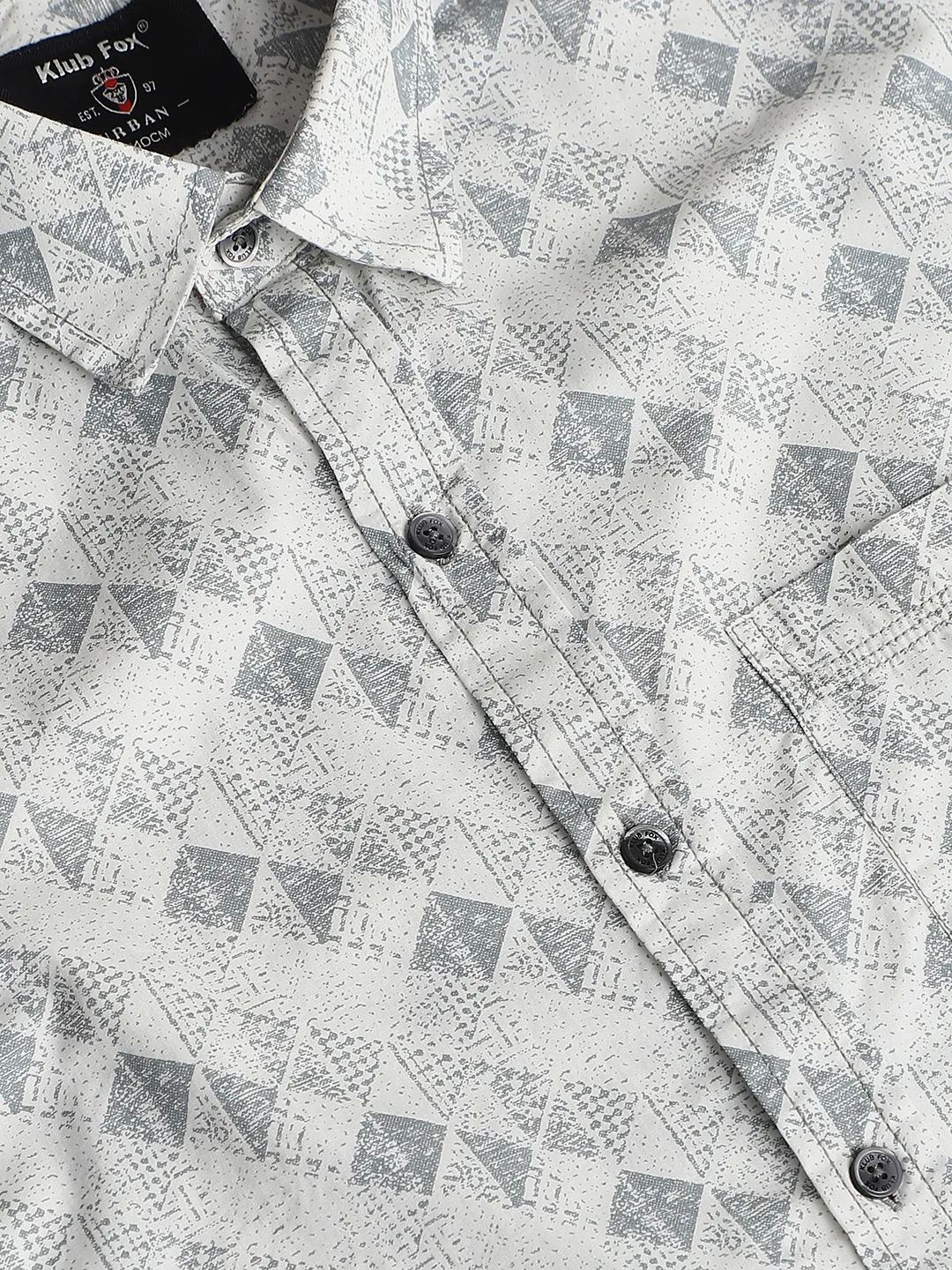 White Printed Shirt - Image 4