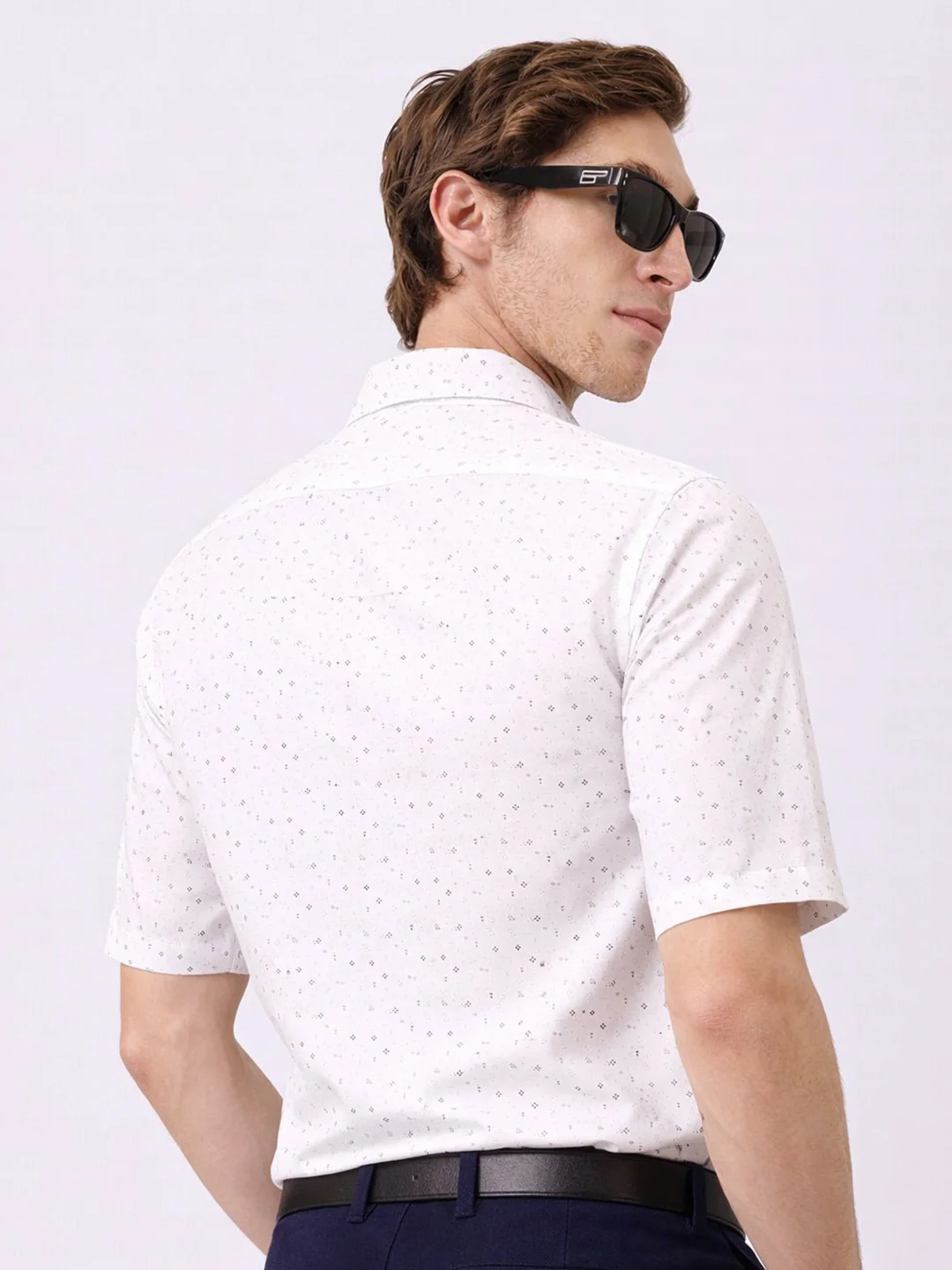 White Printed Shirt - Image 3