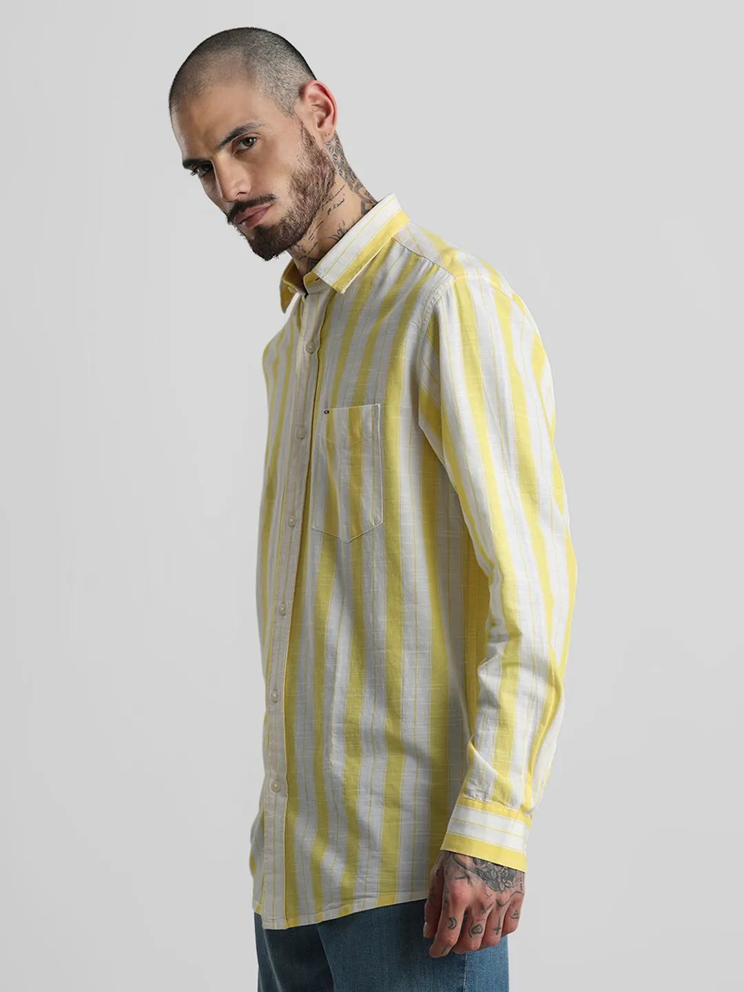 Yellow Striped Shirt - Image 5