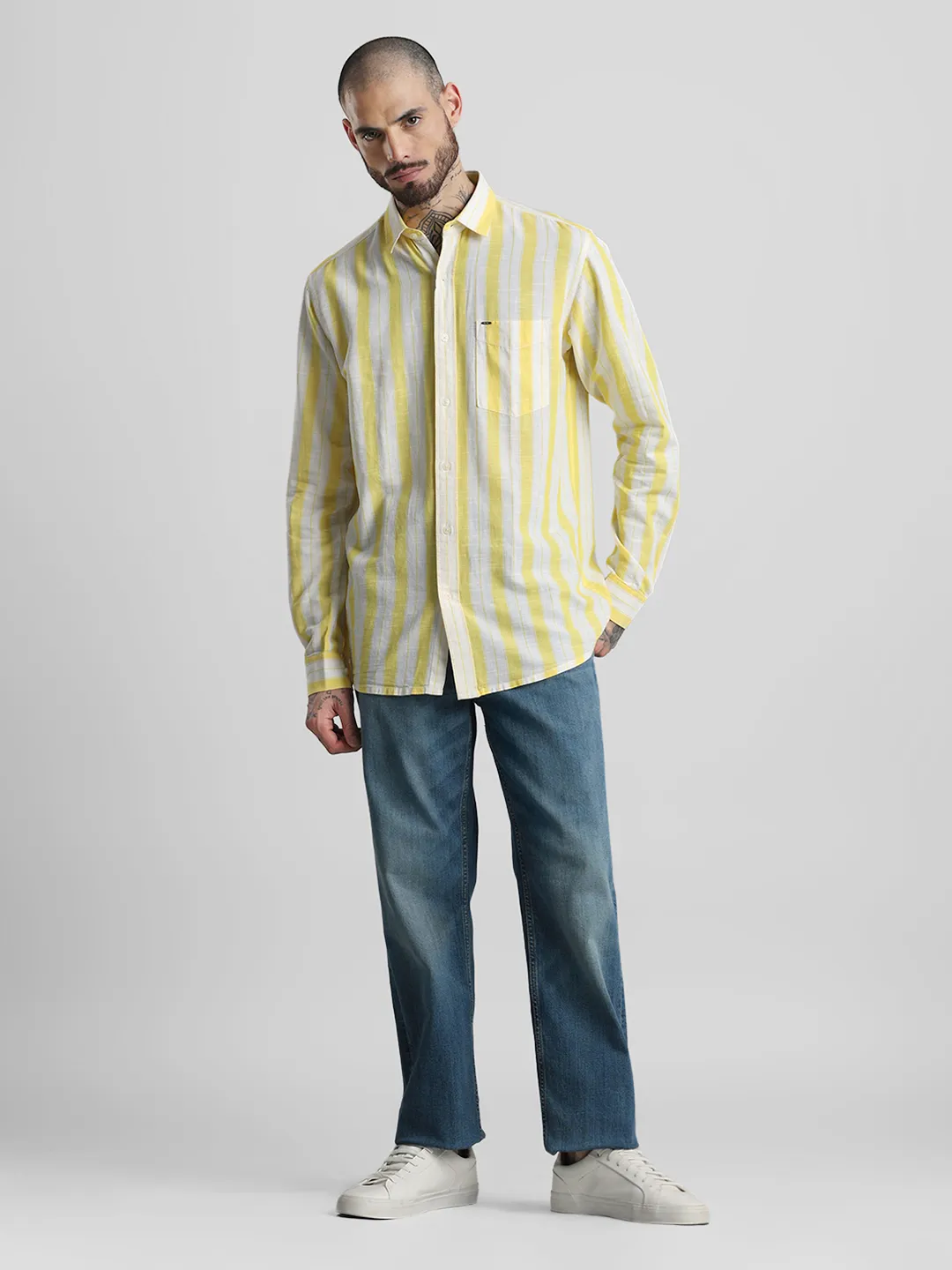 Yellow Striped Shirt - Image 6