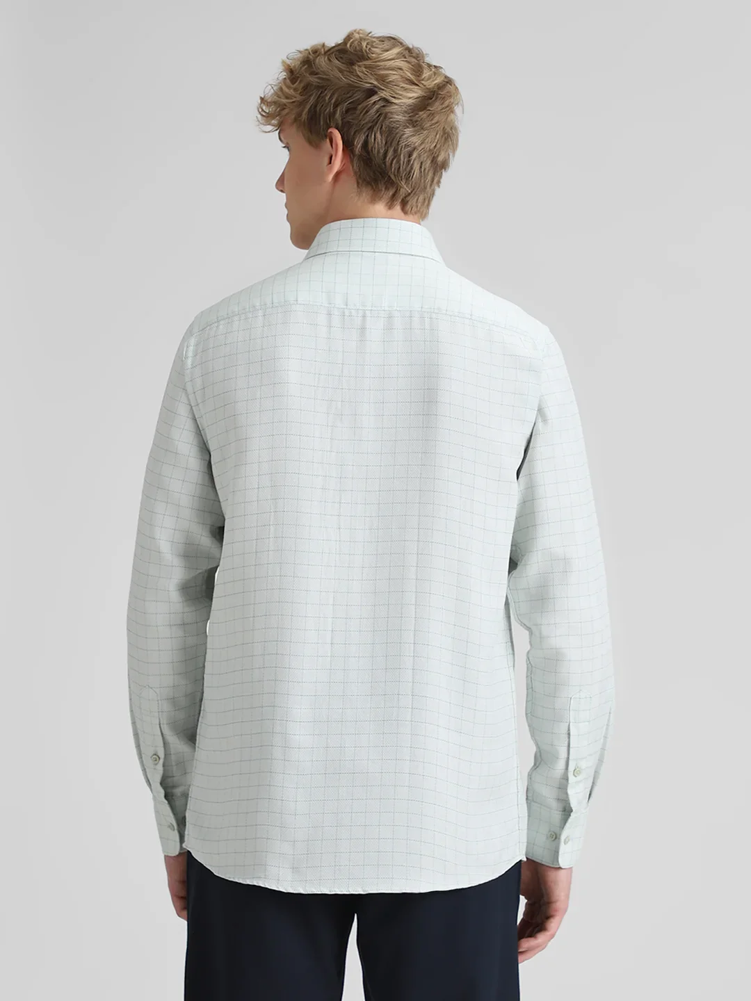 Green Checks Shirt - Image 5