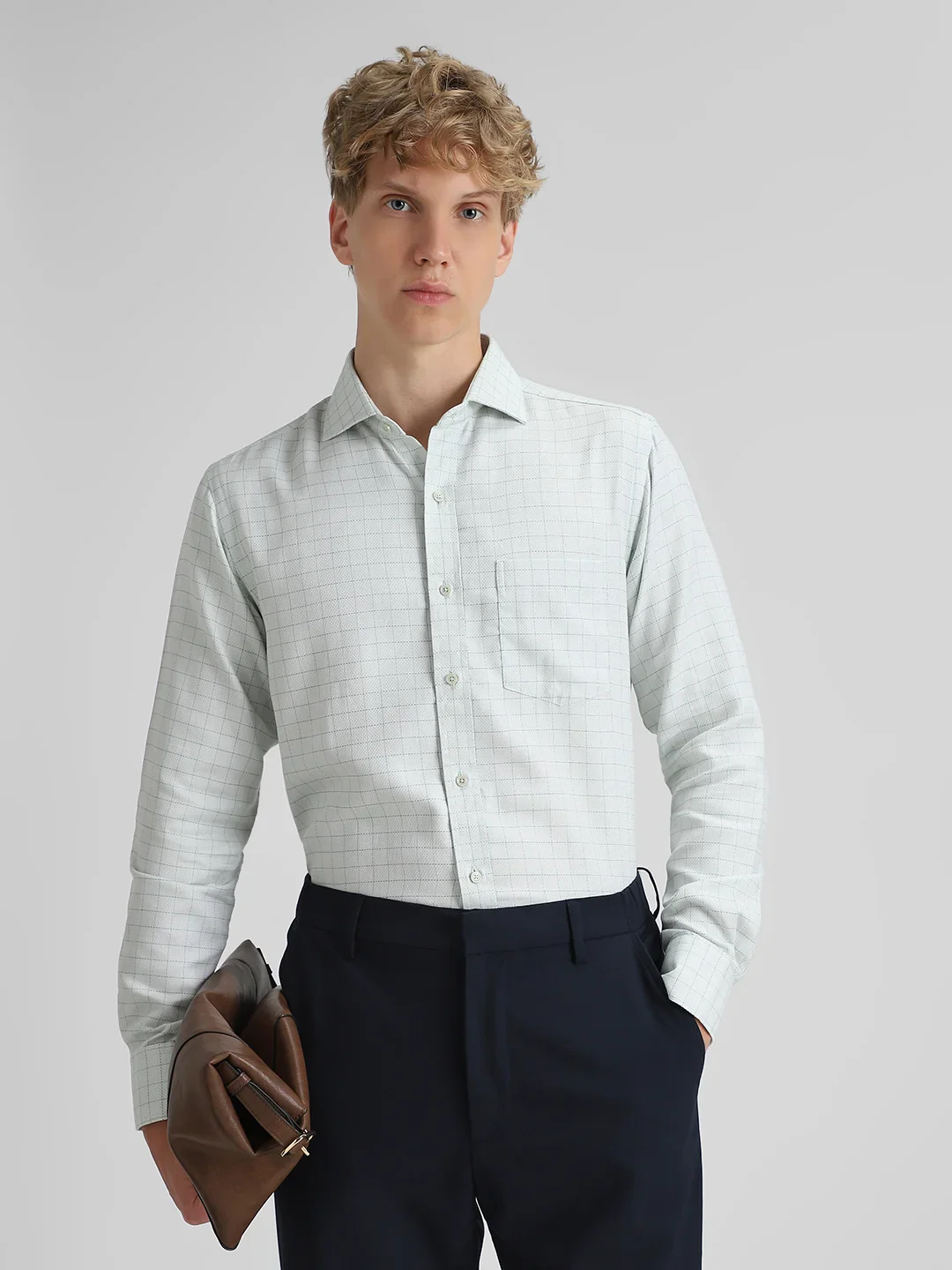 Green Checks Shirt - Image 6