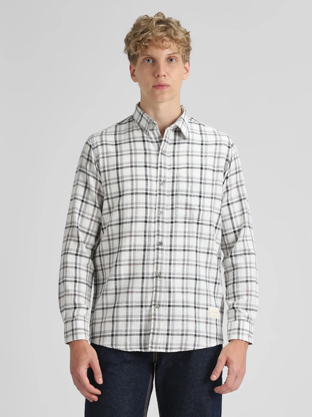 Grey Checks Shirt