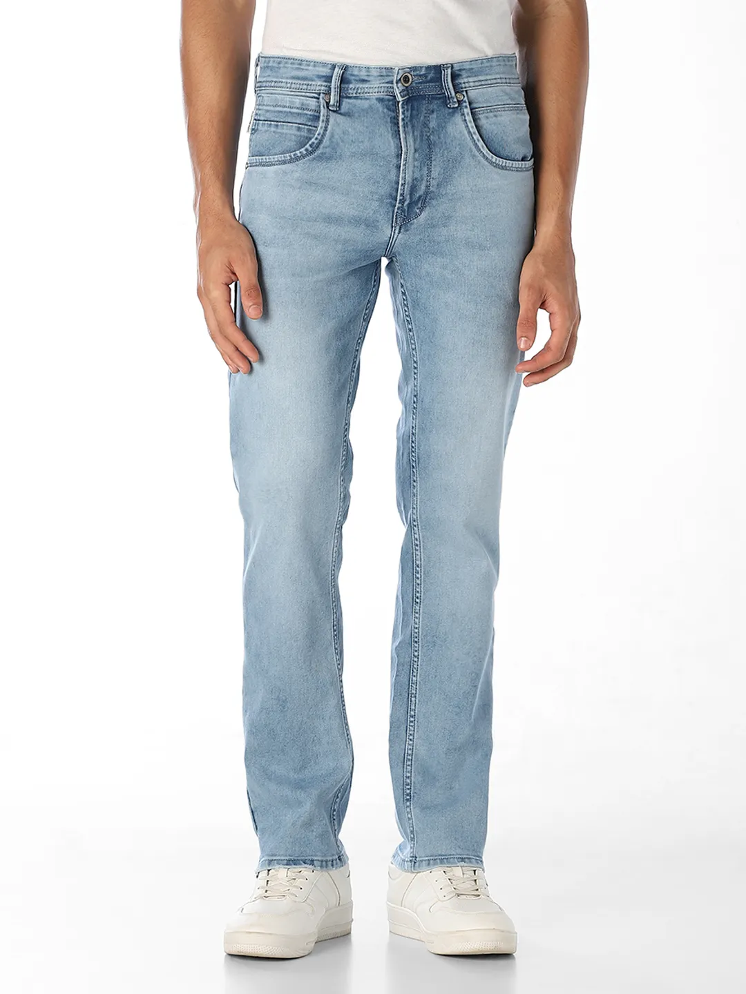 Indigo Cloud Lycra 3/1 Twill Jeans