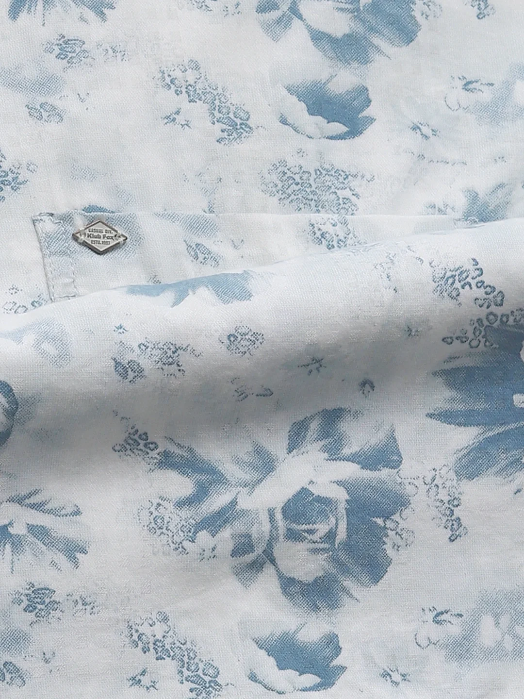 Blue Printed Shirt - Image 2