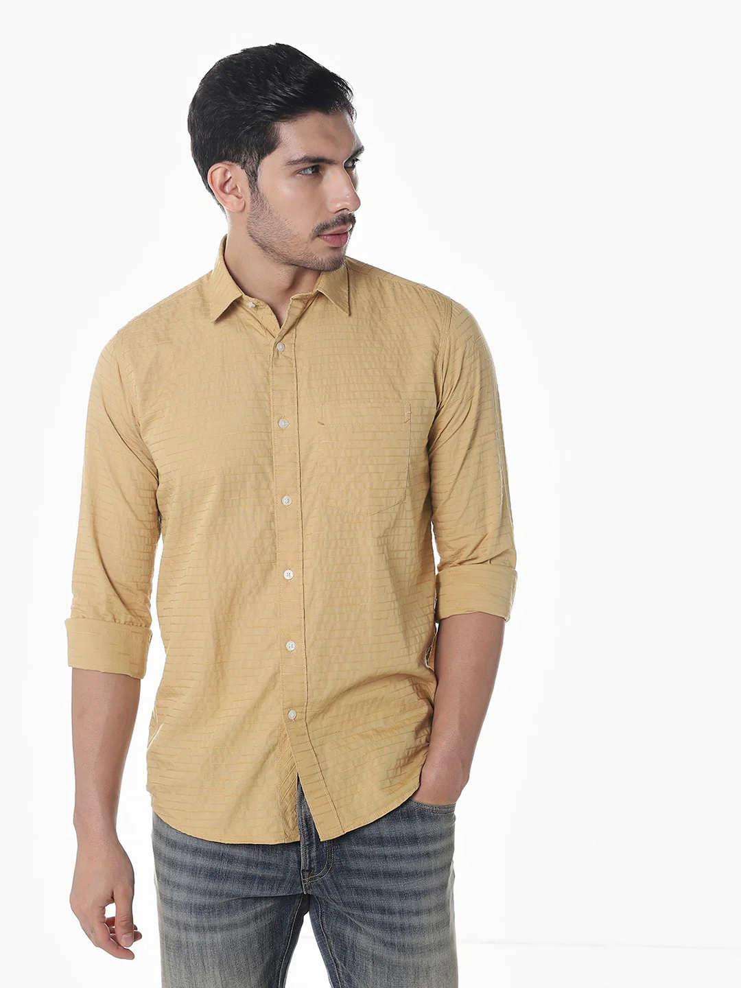 Fawn Dobby Shirt