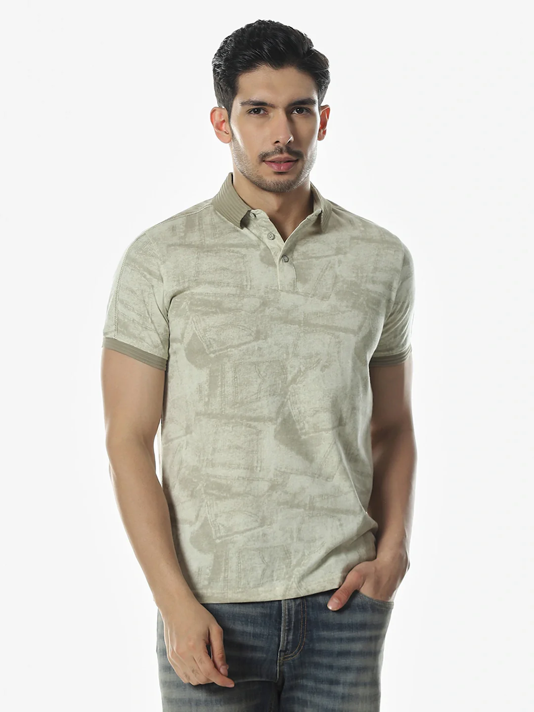 Pista Printed Polo T-Shirt - Image 8