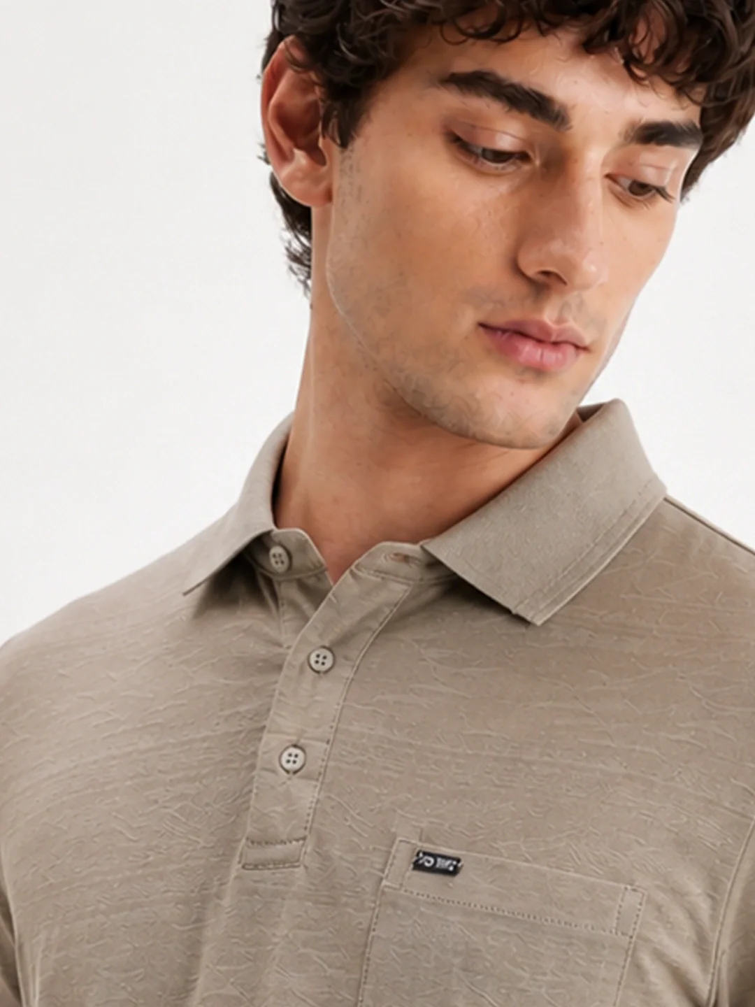 Pista Textured Polo T-Shirt - Image 6
