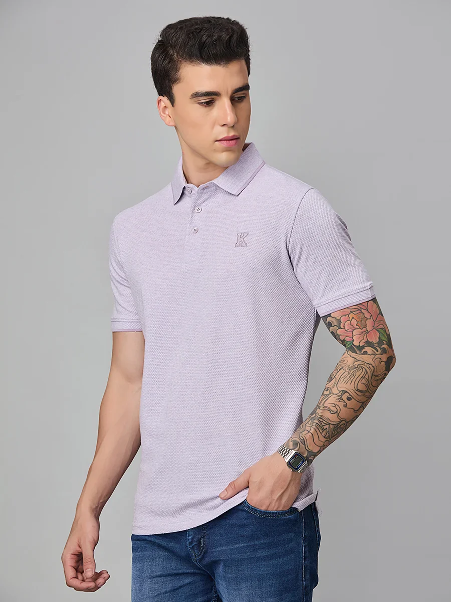Purple Polo T-Shirt - Image 4