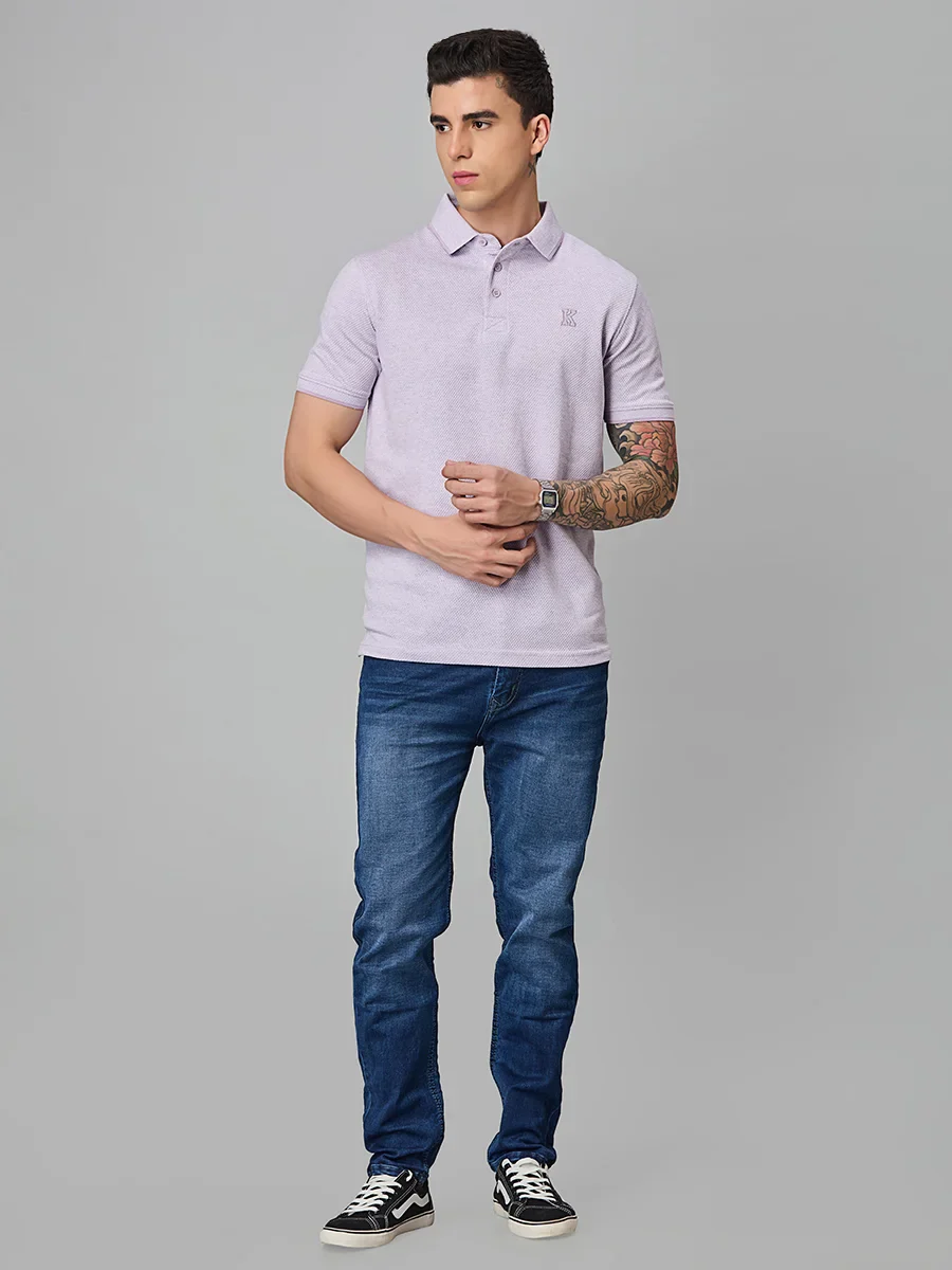 Purple Polo T-Shirt - Image 7