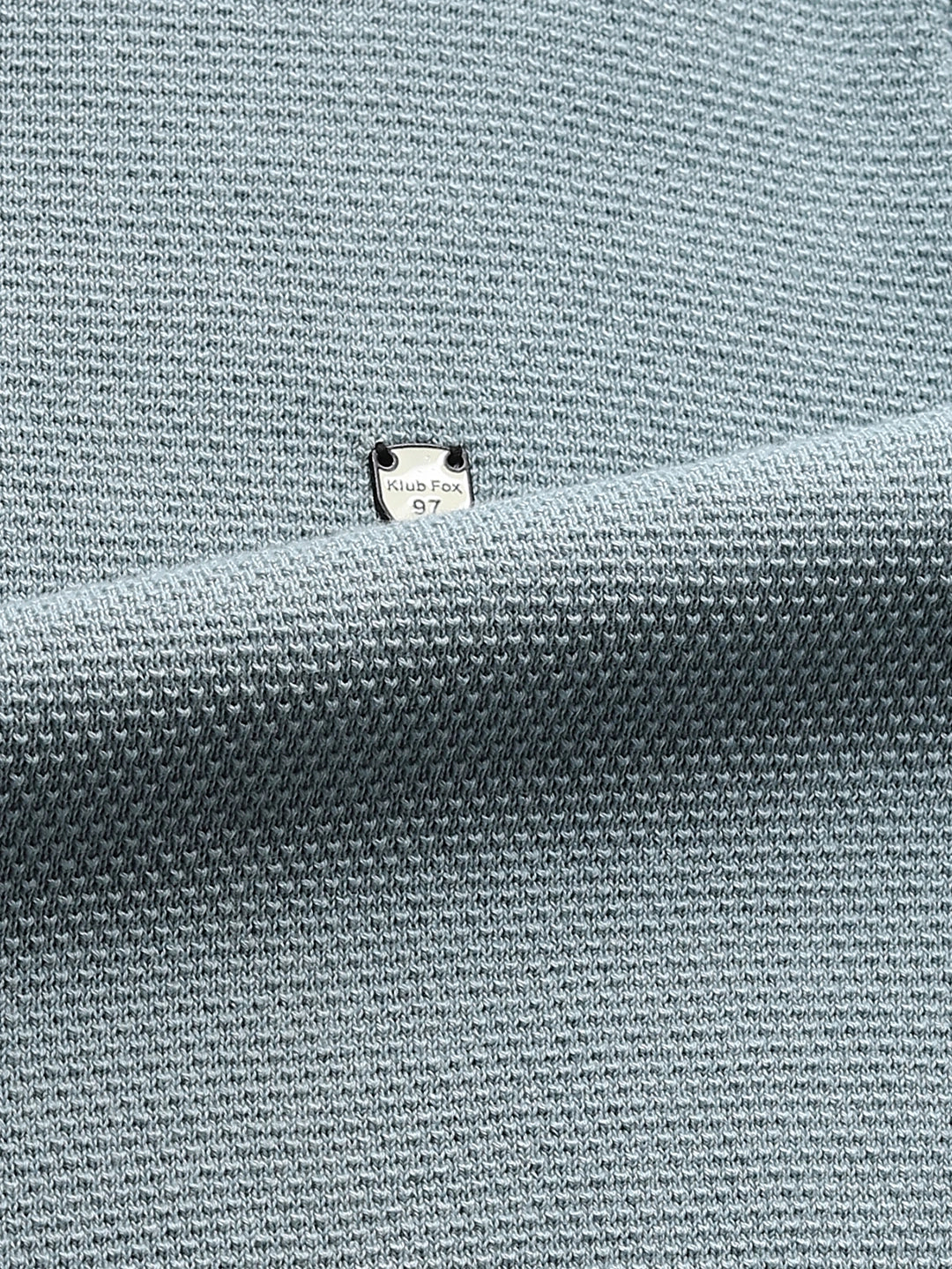 Sea Green Solid Sweater - Image 2