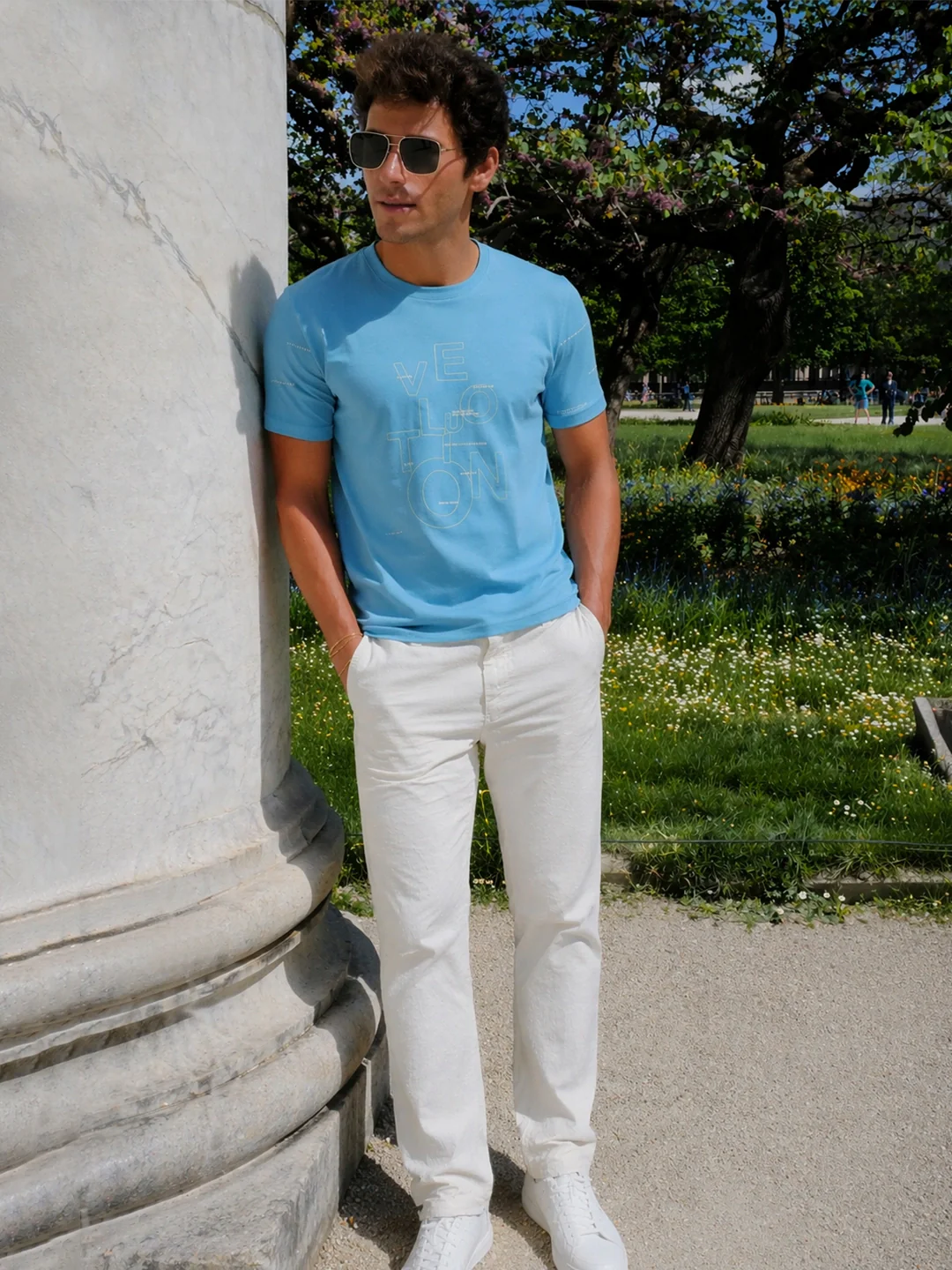Blue Revolution Crew T-Shirt - Image 4