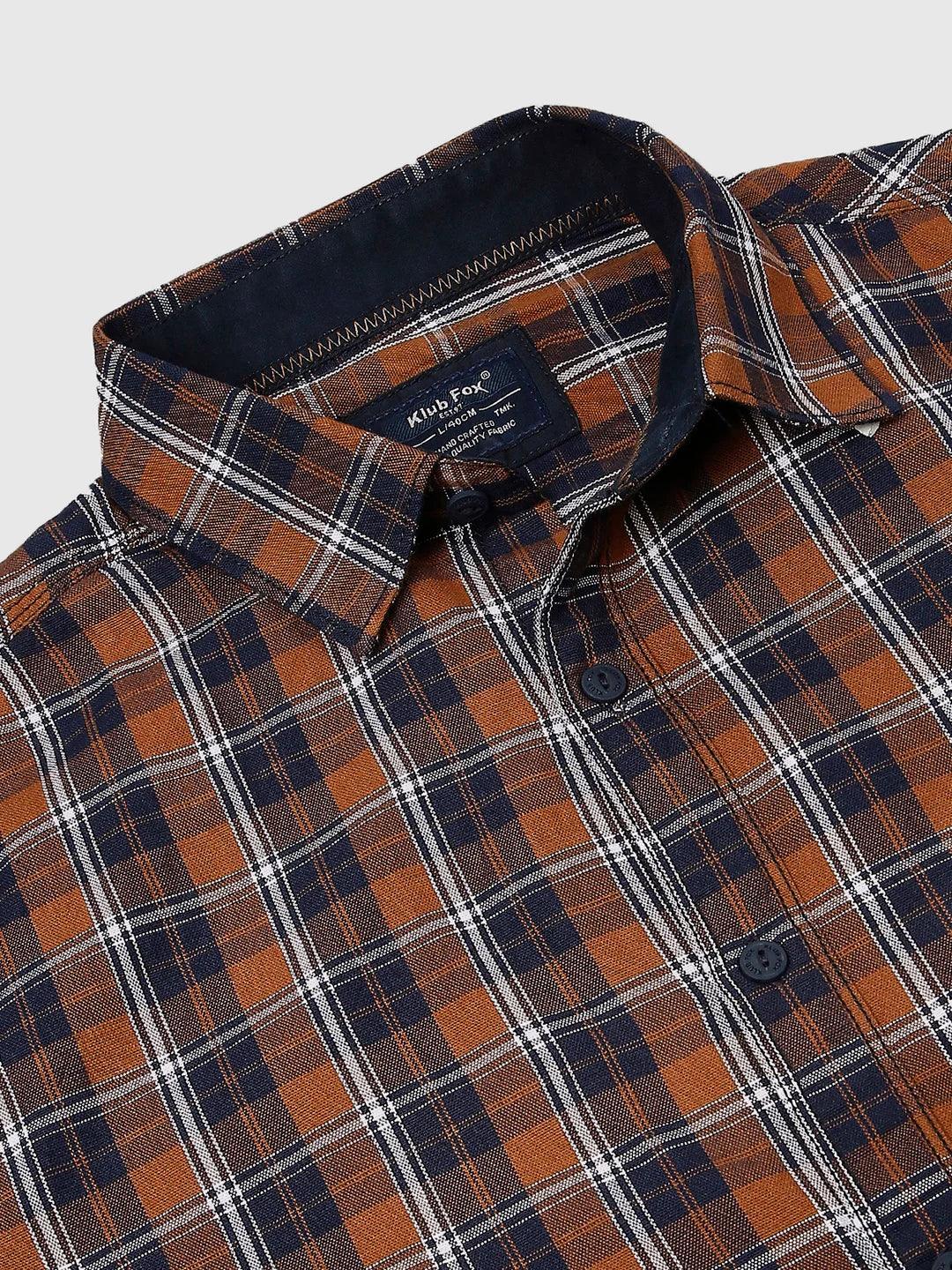 Brown Checkered Shirt - Image 10
