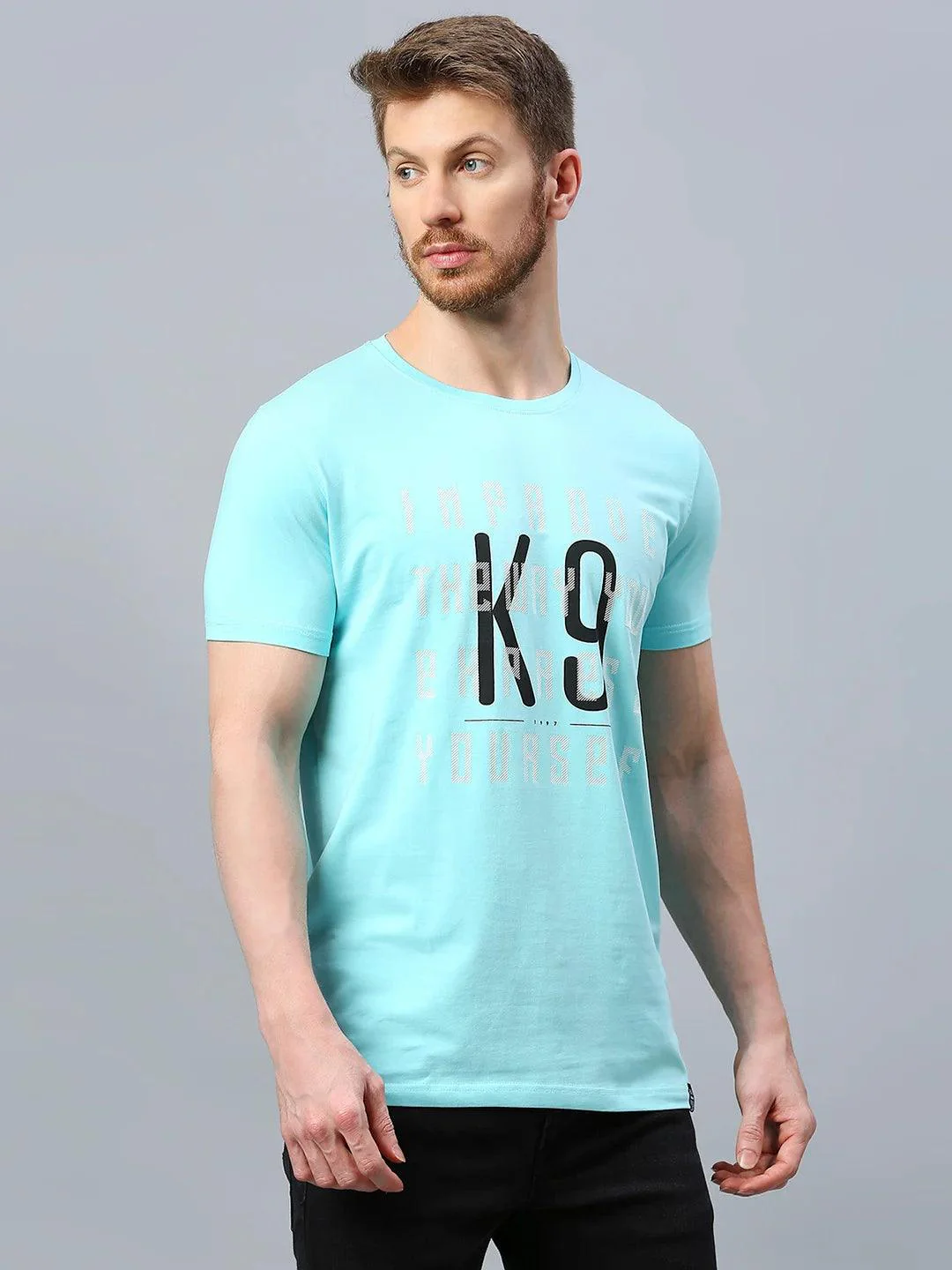Sky Blue Crew T-Shirt - Image 4