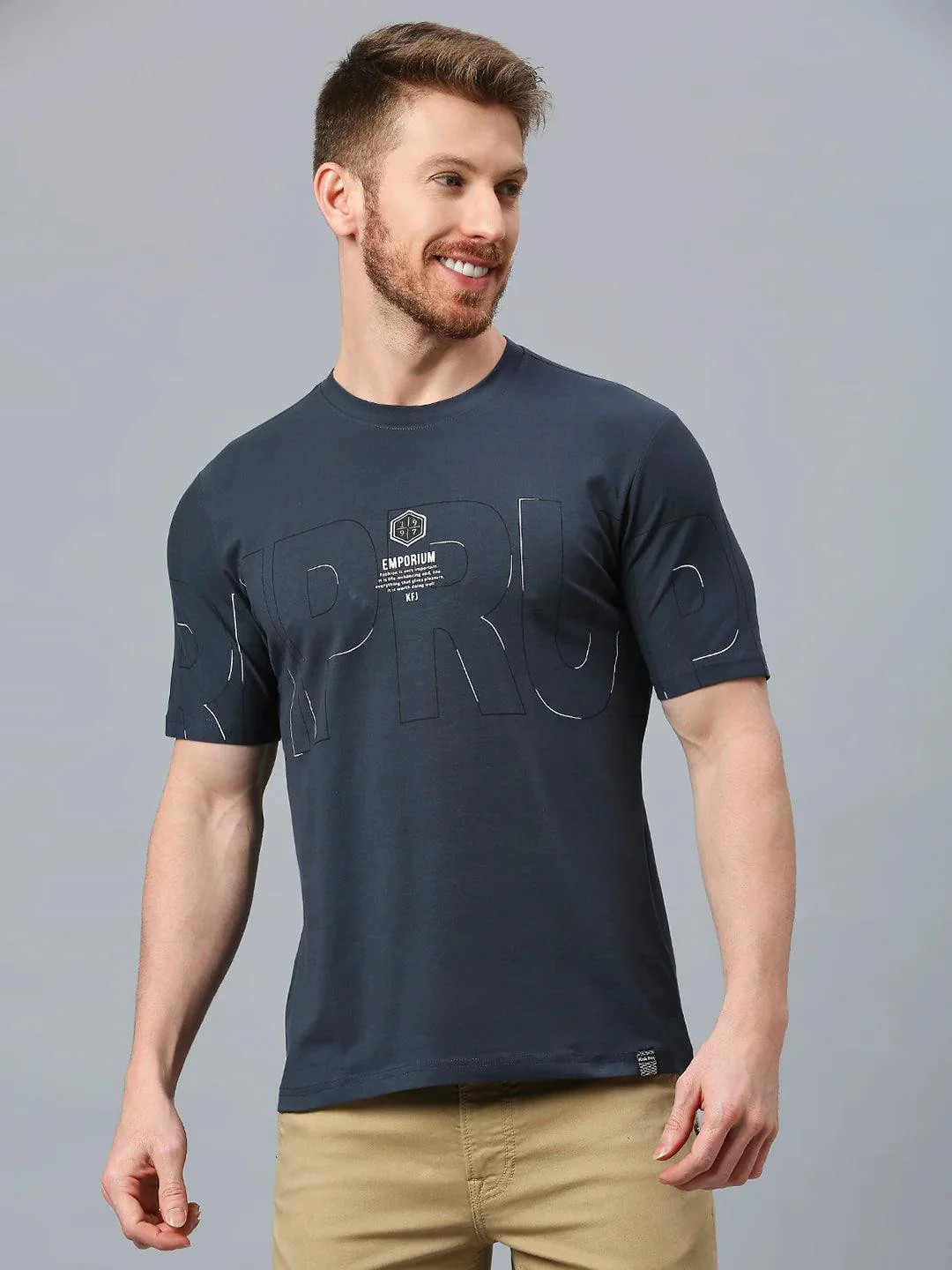 Street Hype Dark Grey T-Shirt - Image 6