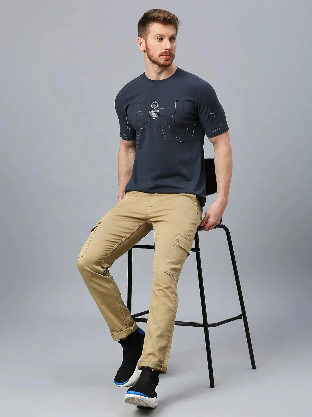 Street Hype Dark Grey T-Shirt - Image 8
