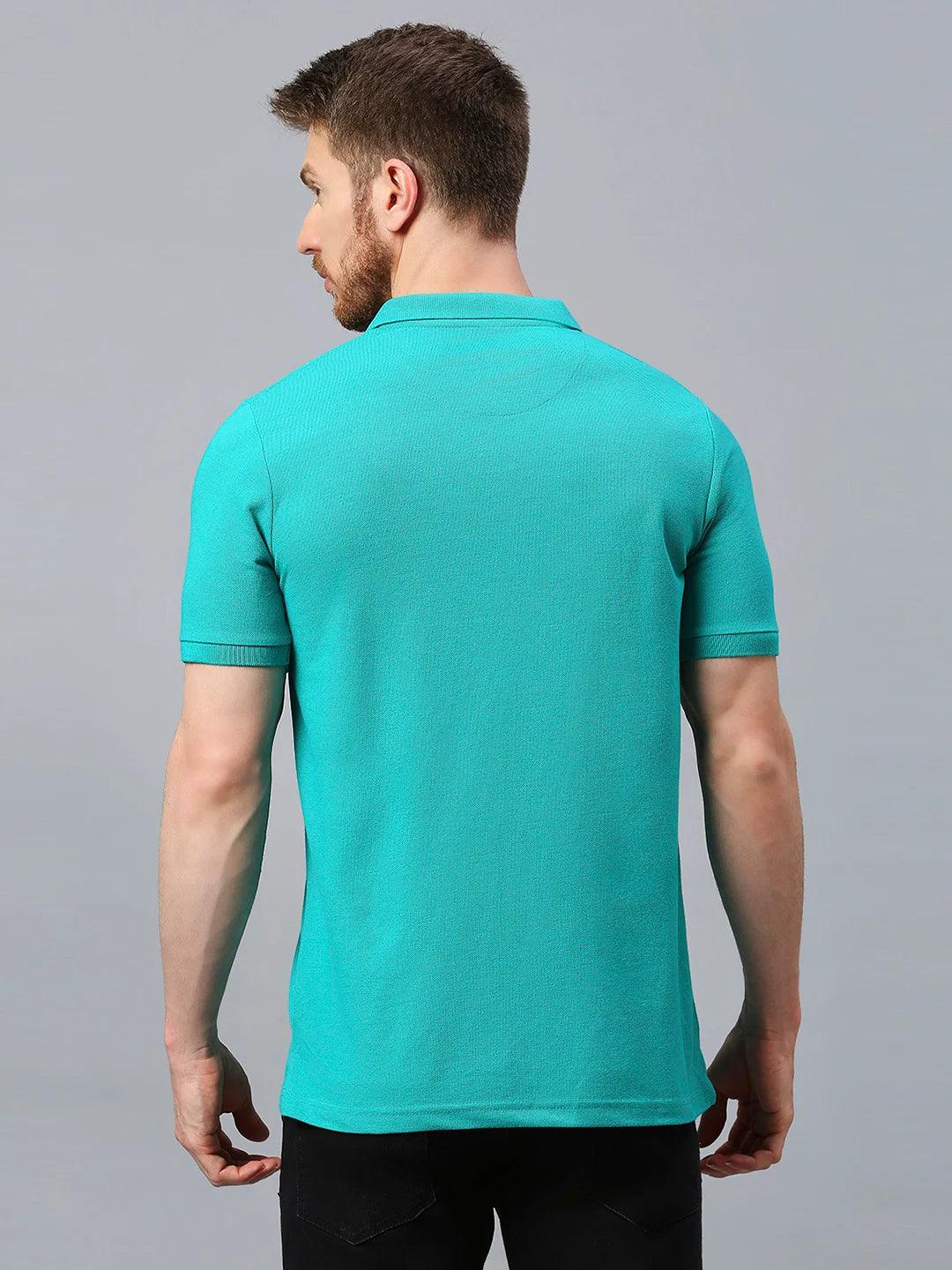 Aero Polo Emerald T-Shirt - Image 4