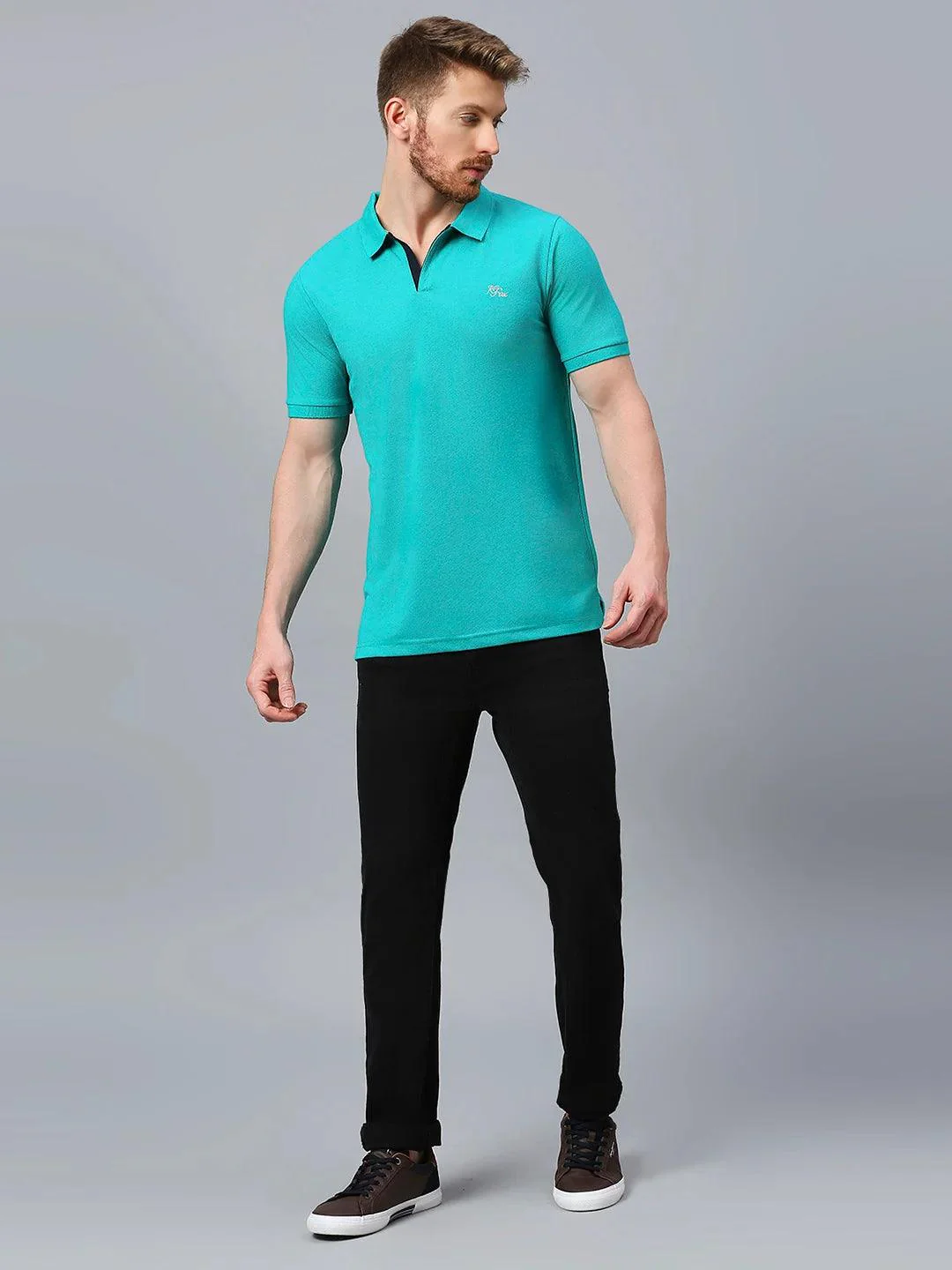 Aero Polo Emerald T-Shirt - Image 7