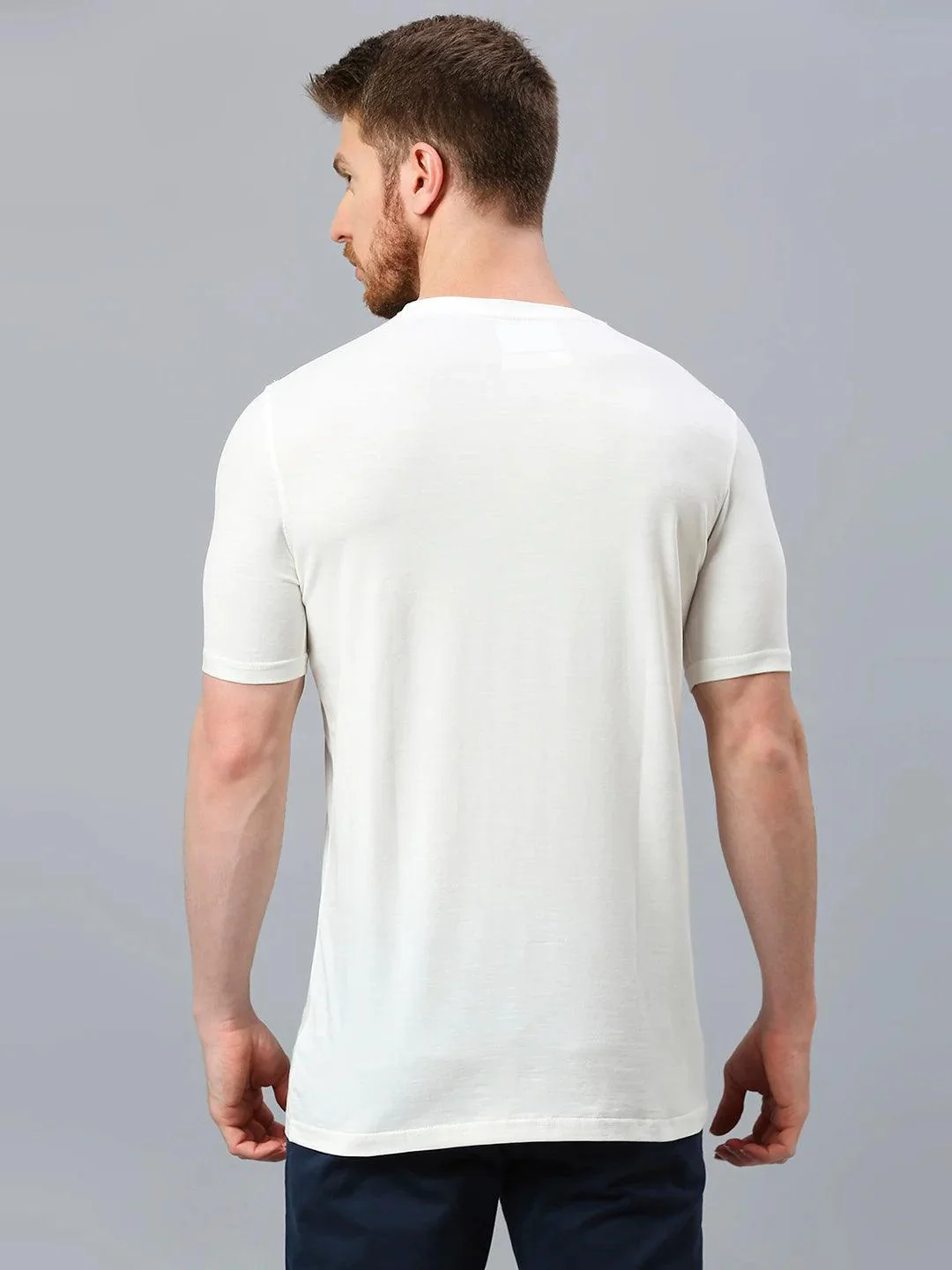 Minimal X White T-Shirt - Image 5