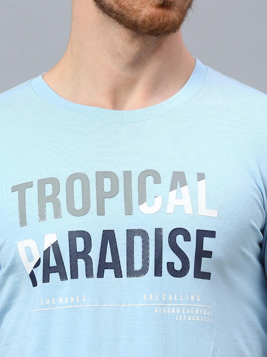 Sky Blue Crew T-Shirt - Image 5
