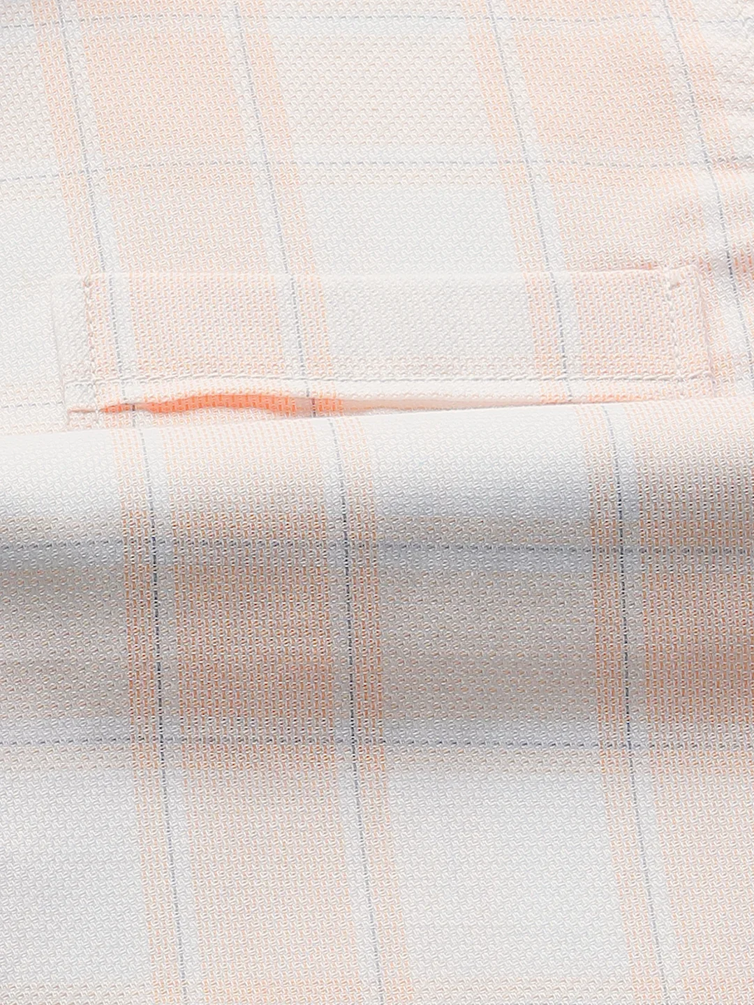 Orange Checks Shirt - Image 2