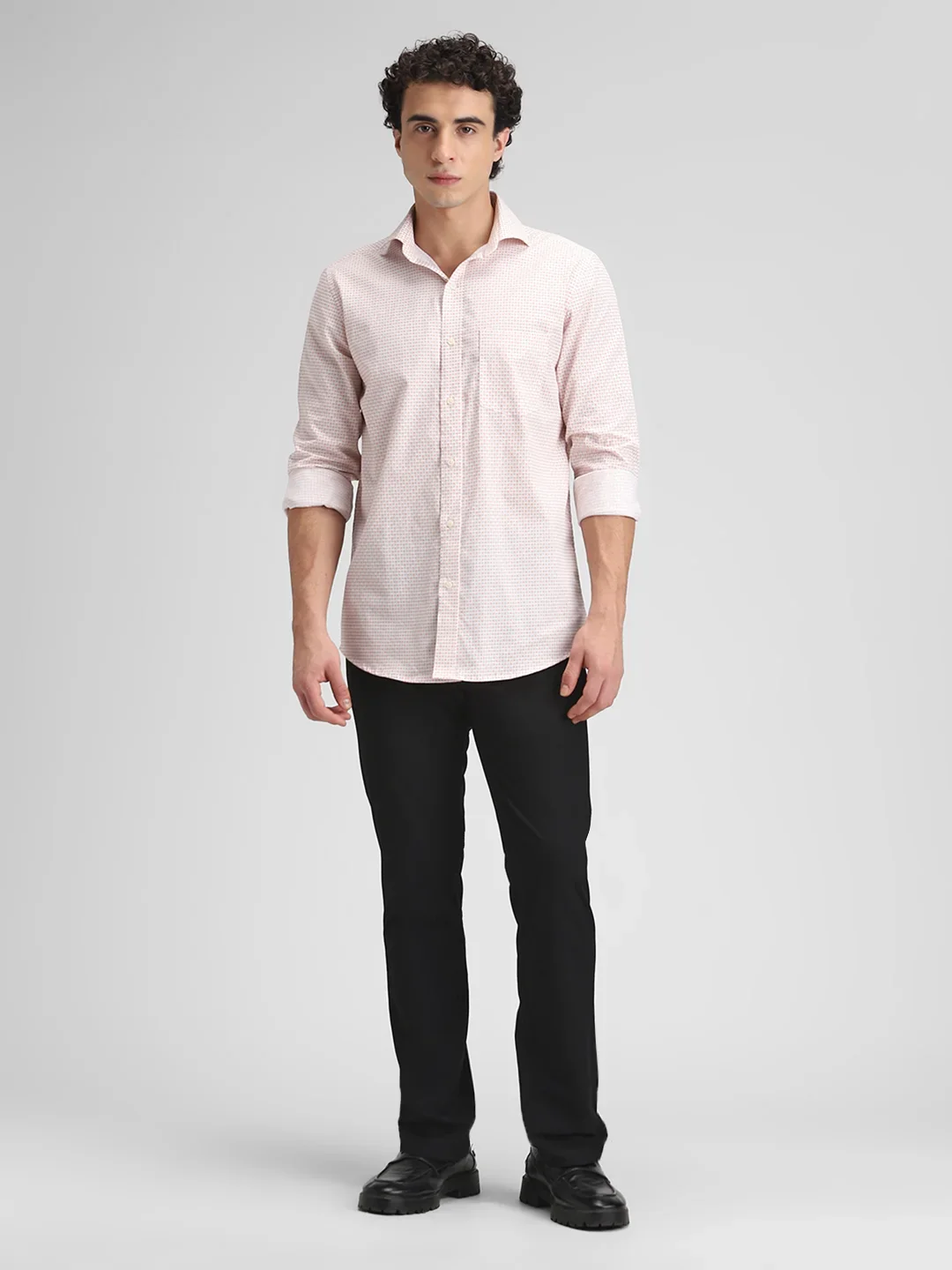 Orange Printed Shirt - Image 7