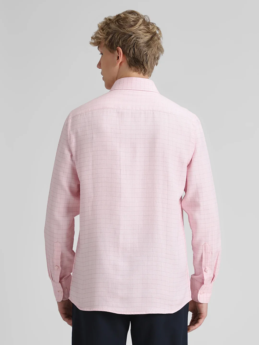 Pink Checks Shirt - Image 5