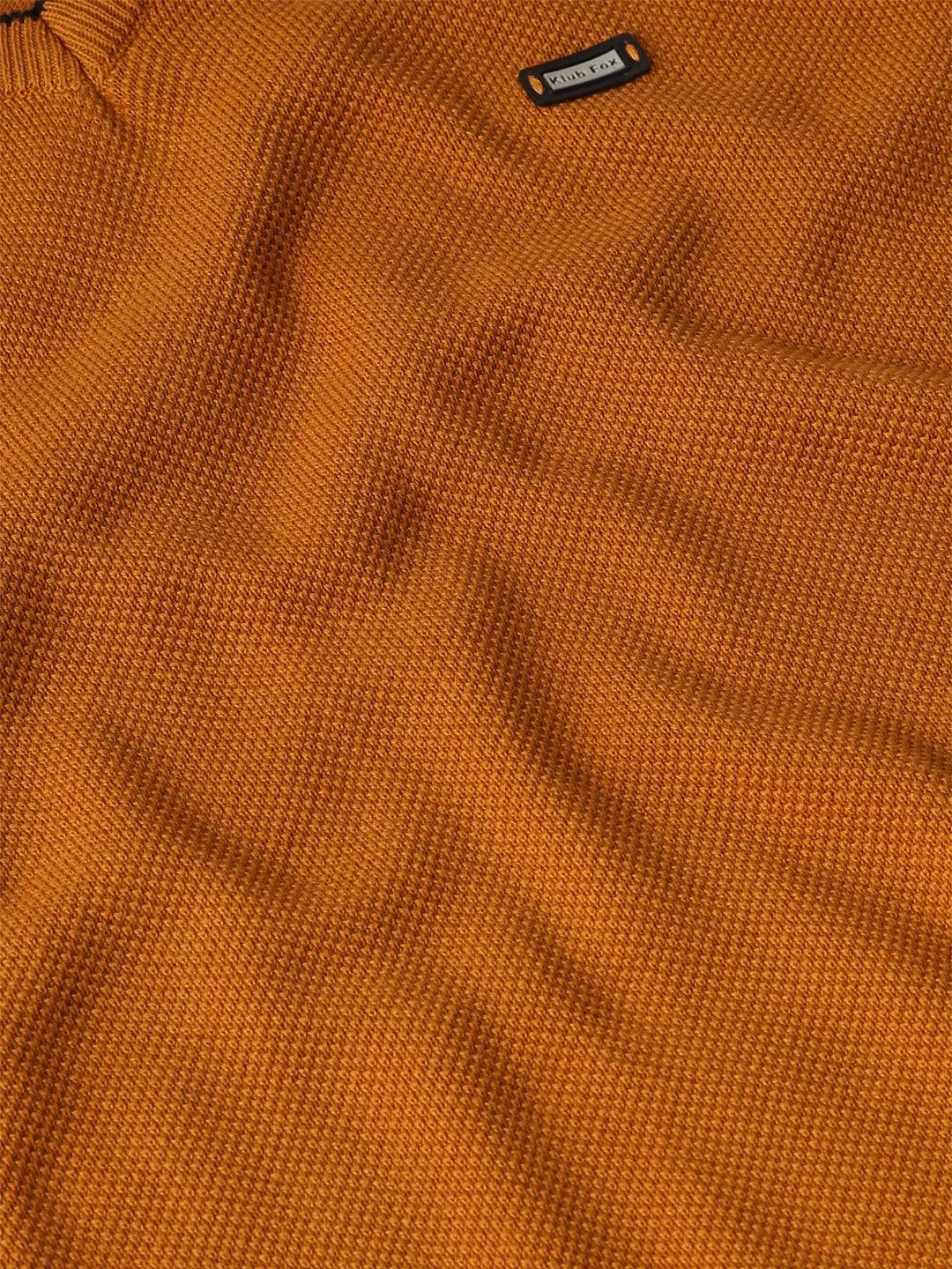 Mustard Solid Sweater - Image 7