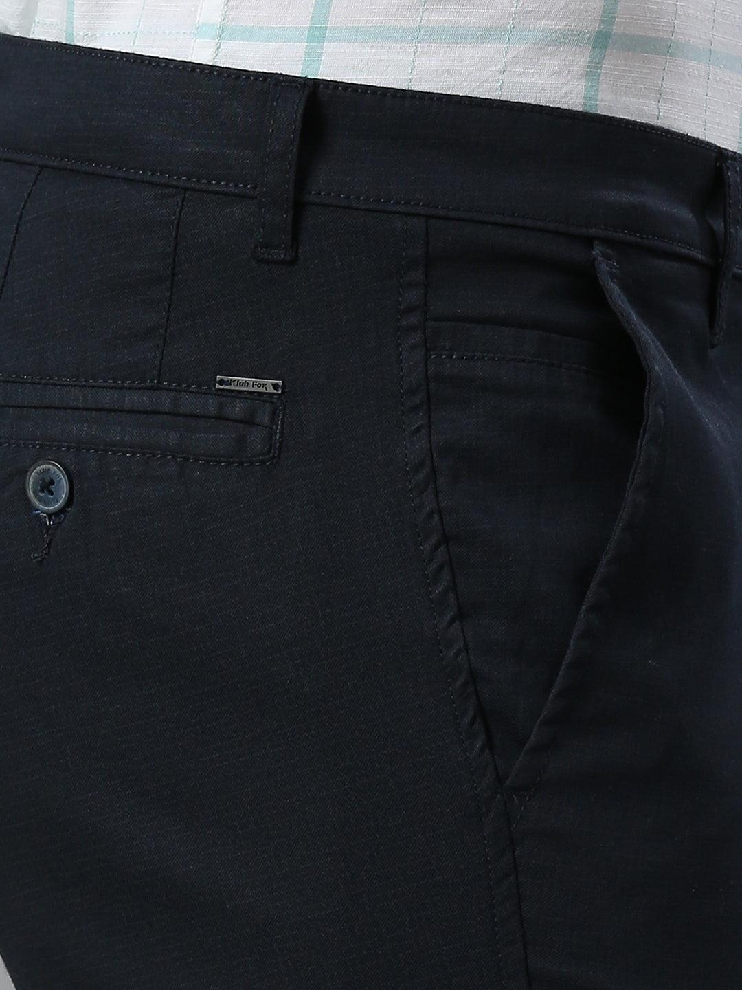Navy Narrow Fit Chino Pants - Image 6